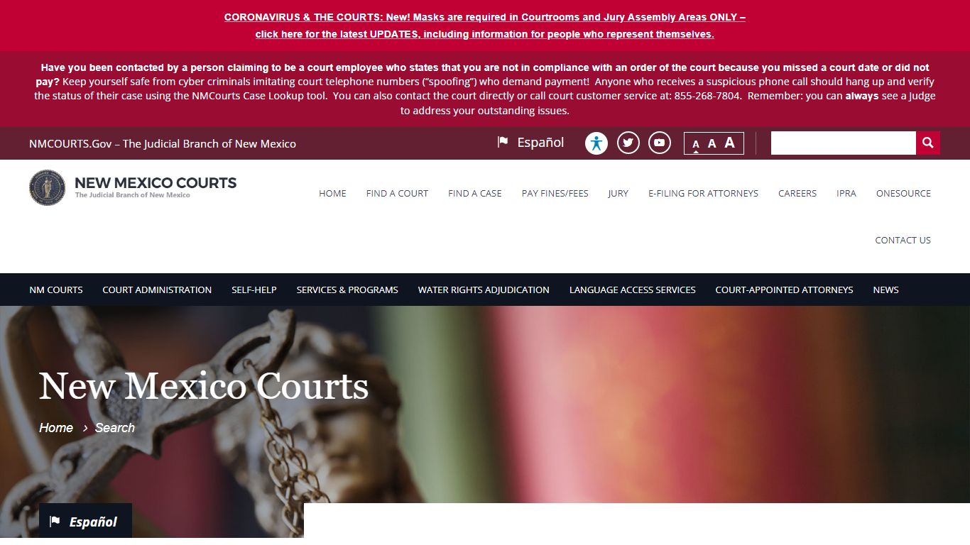 Search | New Mexico Courts - nmcourts.gov