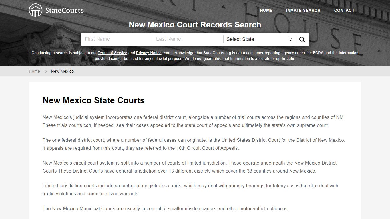 New Mexico Court Records - NM State Courts
